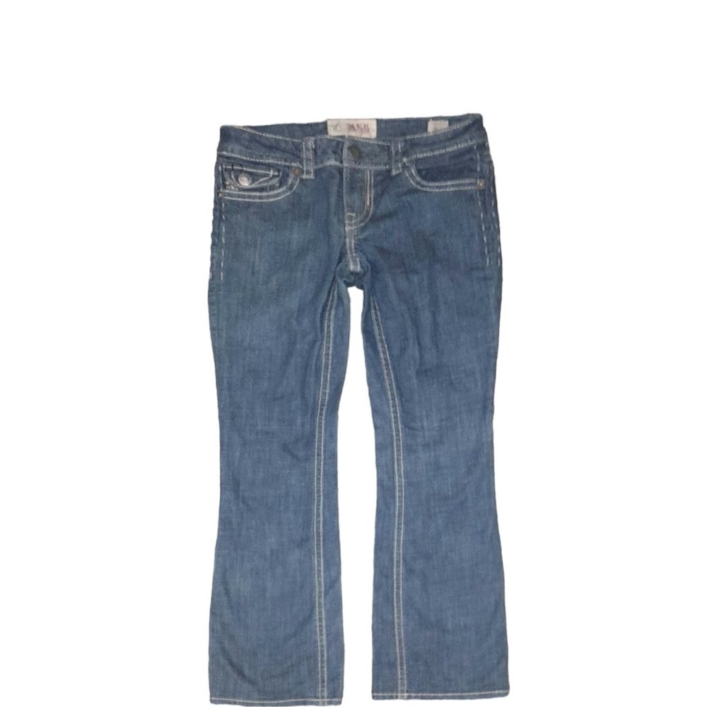 Mek Denim Handcrafted Womens Blue Jeans Chicago Bootcut Size 26/34 Pre-owned